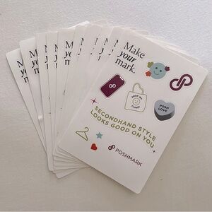 Poshmark sticker sheets - 10